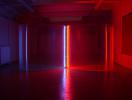LIGHT CONDUCTORS (2004) – no.11, polycarbonates, neons, 210 x 480 x 160 cm