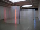 LIGHT CONDUCTORS (2004) – no.03, polycarbonates, neons, 210 x 350 x 500 cm