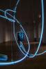 DANCE CALLIGRAPHY (2017), Moravian Gallery in Brno (CZ) – Pavel Korbička / Dance Calligraphy E1 (2017), installation, neons, Scholarship of the Ministry of Culture of the Czech Republic, photo: Jan Vermouzek