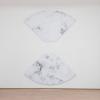 DANCE CALLIGRAPHY - TYPE D-2 (2009)  – D3A, graphite, canvas, plywood, 336 x 237 cm
