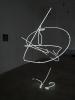 Pavel Korbička – DANCE CALLIGRAPHY No.E2 (2017), Neon glass tubes, Scholarship of the Ministry of Culture of the Czech Republic