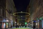 NEONS BRNO - Light garlands in the streets of Brno (2022), 2nd prize in the competition, Pavel Korbička in cooperation with Ondřej Bělica, Brno (CZ)  – Kobližná Street