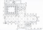 VERTICAL 03 - FOR D. CHATRNÝ (2012), Former Monastery Rosa Coeli, Dolní Kounice (CZ) – Pavel Korbička, floor plan of the site-specific installation