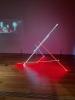 TOYAMA INTERNATIONAL GLASS EXHIBITION 2024, Toyama Glass Art Museum, Toyama (JP) – PAVEL KORBIČKA - BUILDING No.02, neon glass tubes, 235x237x200 cm, Courtesy of The Executive Committee of The Toyama International Glass Exhibition, photo: archive of the museum