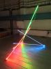 THE EDGE (2024), Industra Art Gallery in Brno (CZ) – PAVEL KORBIČKA - BUILDING No.03 (2023), neon glass tubes, instalation, 235x237x200 cm
