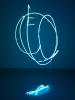 THE RED PILL (2024), Trafo Gallery in Prague (CZ) – PAVEL KORBIČKA - DANCE CALLIGRAPHY No.E1c - 00:02:00 min. (2017), neon glass tubes, installation, 196x124x118 cm