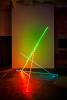 PERSPECTIVE OF LIGHT (2024), Al-Tiba9 Art Gallery, Barcelona (ES) – PAVEL KORBIČKA - BUILDING No.03 (2023), neon glass tubes, photo: Luca Rossini 