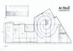 PERSPECTIVE OF LIGHT (2024), Al-Tiba9 Art Gallery, Barcelona (ES) – PAVEL KORBIČKA - floor plan of the author's exhibition