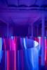 Pavel Korbička – LABYRINTHINE CORRIDOR No.09 (2024), from the exhibition PERSPECTIVE OF LIGHT (2024), Al-Tiba9 Art Gallery, Barcelona (ES), photo: Luca Rossini