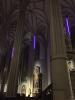 VIA ADVENTUS (2024), Church of St. James in Brno (CZ)  – PAVEL KORBIČKA - VIA ADVENTUS, Third Sunday of Advent, 3pcs neon glass tubes, site-specific installation, 320 cm