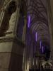 VIA ADVENTUS (2024), Church of St. James in Brno (CZ)  – PAVEL KORBIČKA - VIA ADVENTUS, Fourth Sunday of Advent, 4pcs neon glass tubes, site-specific installation, 320 cm