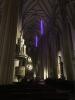VIA ADVENTUS (2024), Church of St. James in Brno (CZ)  – PAVEL KORBIČKA - VIA ADVENTUS, Second Sunday of Advent, 2pcs neon glass tubes, site-specific installation, 320 cm